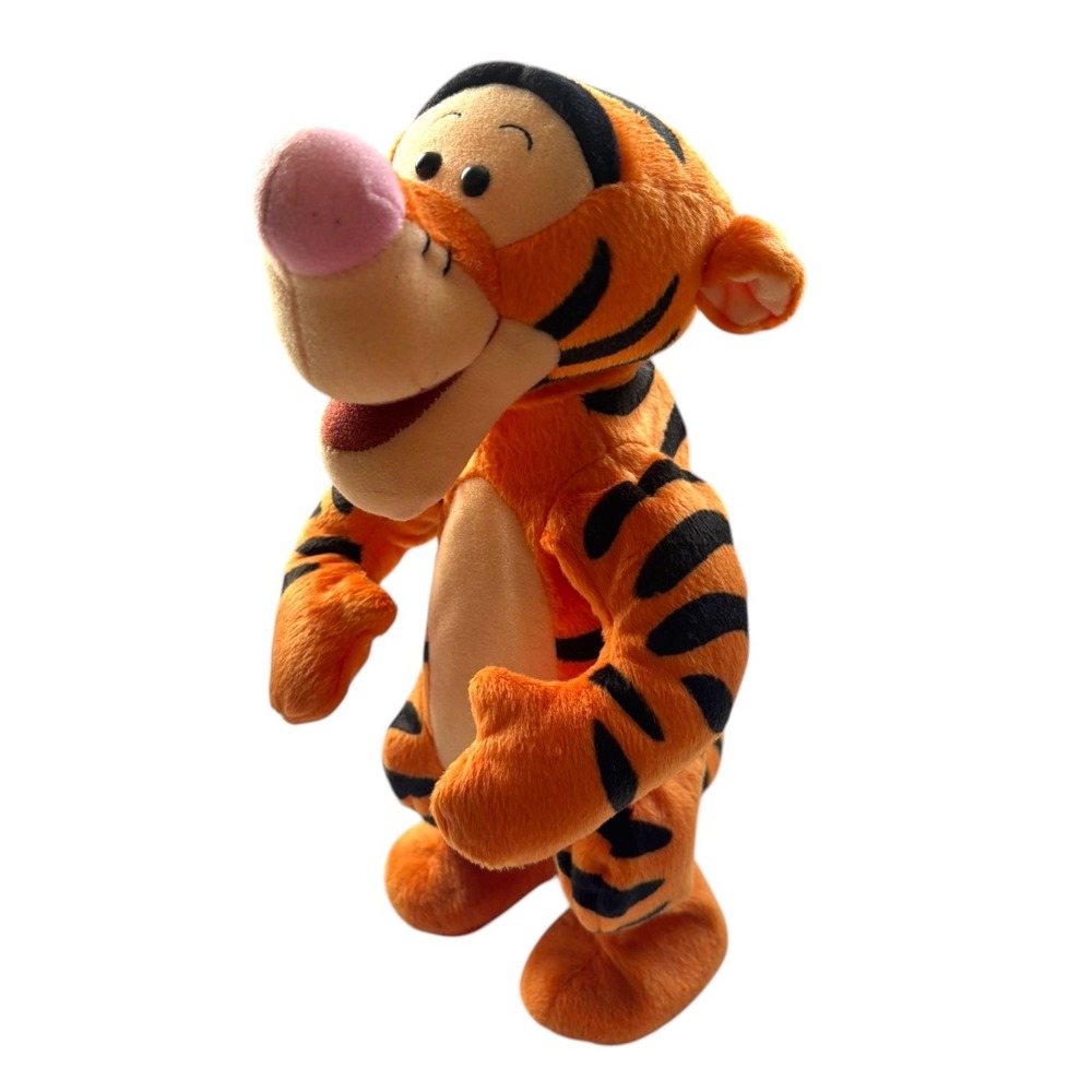 Disney "Bounce Around Tigger" Toy Kids 12" Vintage 1998 Mattel Sings WORKS Pooh